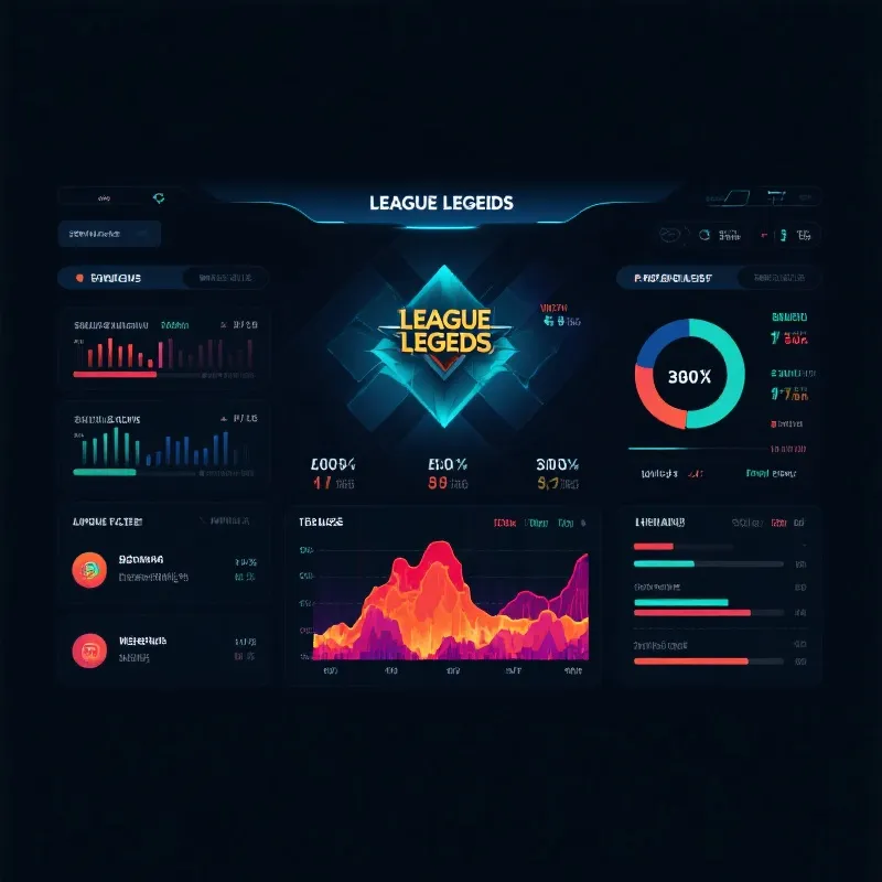 英雄联盟赛事数据分析面板